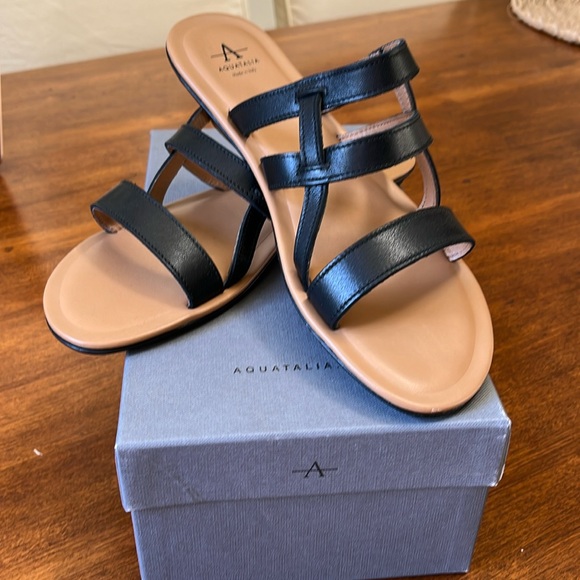 Aquatalia Shoes - Aquatalia Abigayle Calfskin Sandal 8